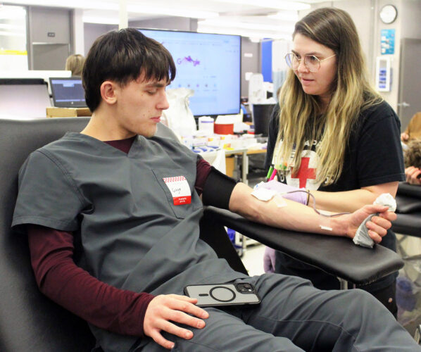 JVS rescheduled blood drive a success